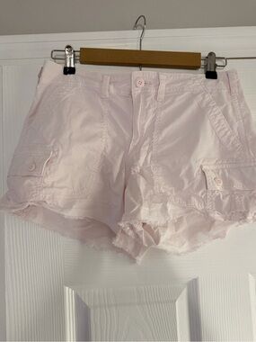 American Eagle Outfitters Light Pink Cargo Shorts